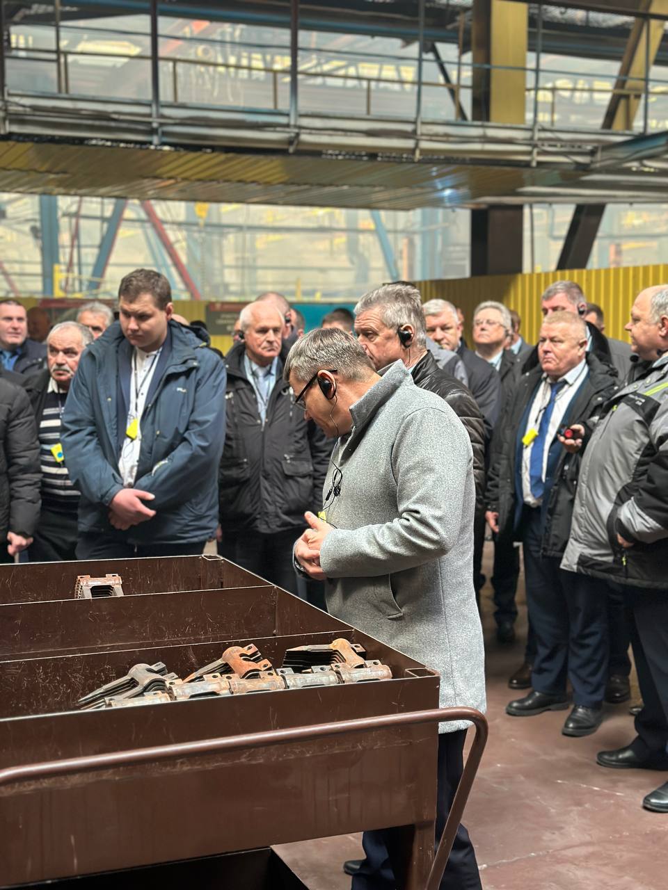 Делегация министерств посетила ОАО "ГЗЛиН" для обсуждения подготовки к уборочному сезону 2025 года