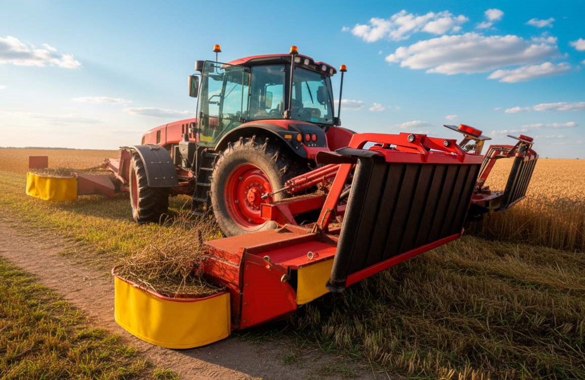 Новая разработка: косилка-плющилка КПР-9Т
