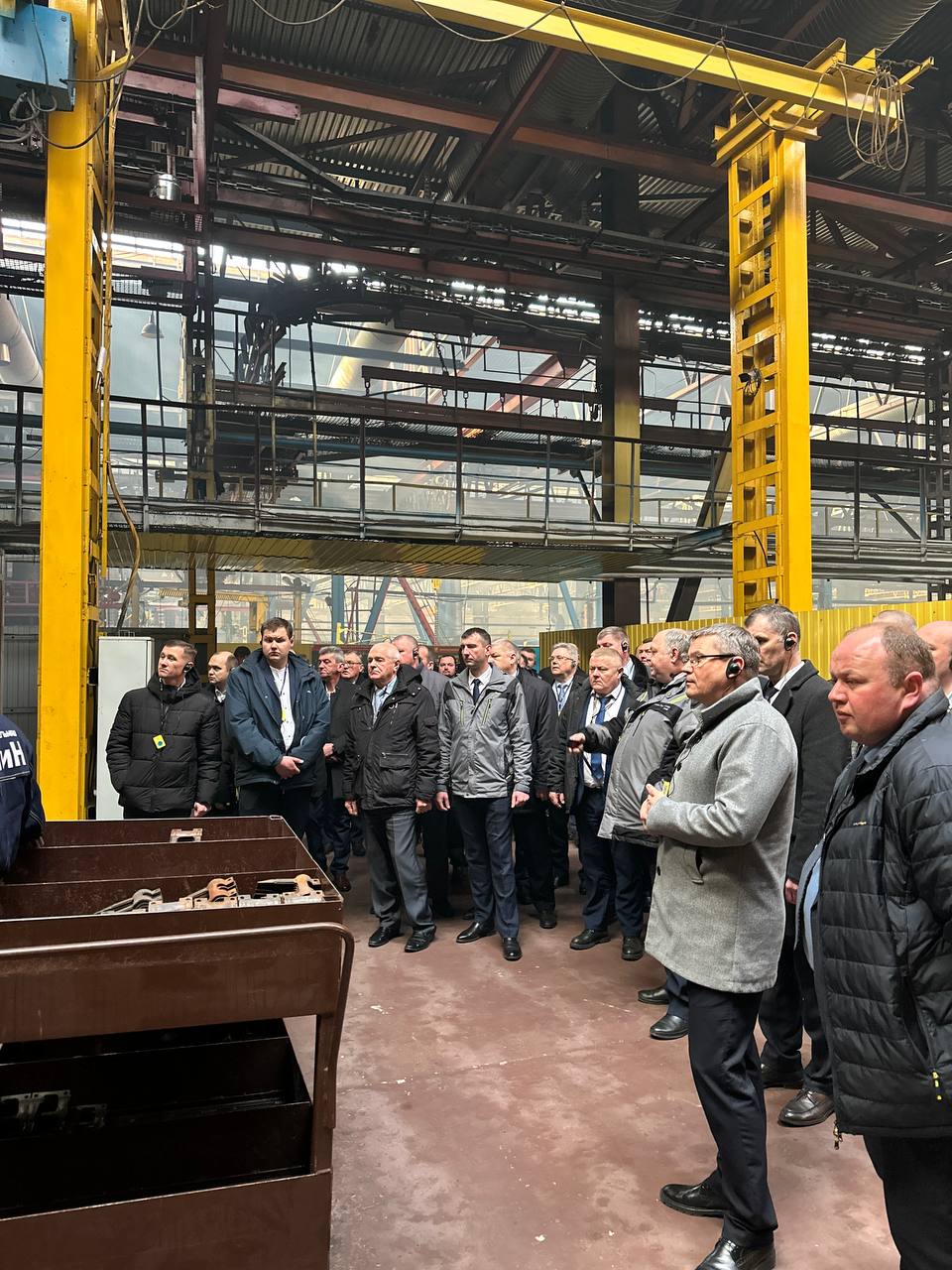 Делегация министерств посетила ОАО "ГЗЛиН" для обсуждения подготовки к уборочному сезону 2025 года