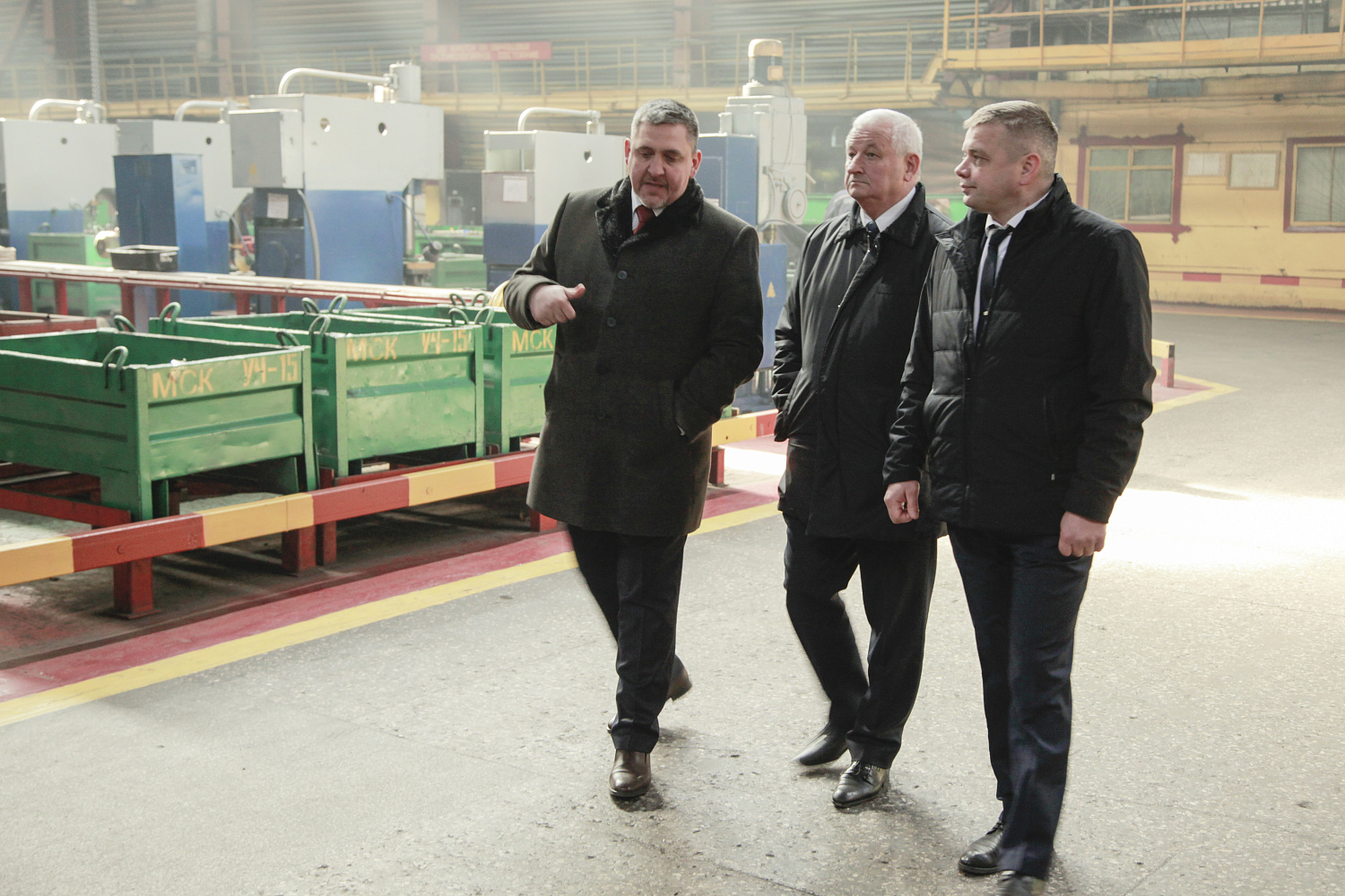 ОАО "ГЗЛиН" посетил министр промышленности РБ