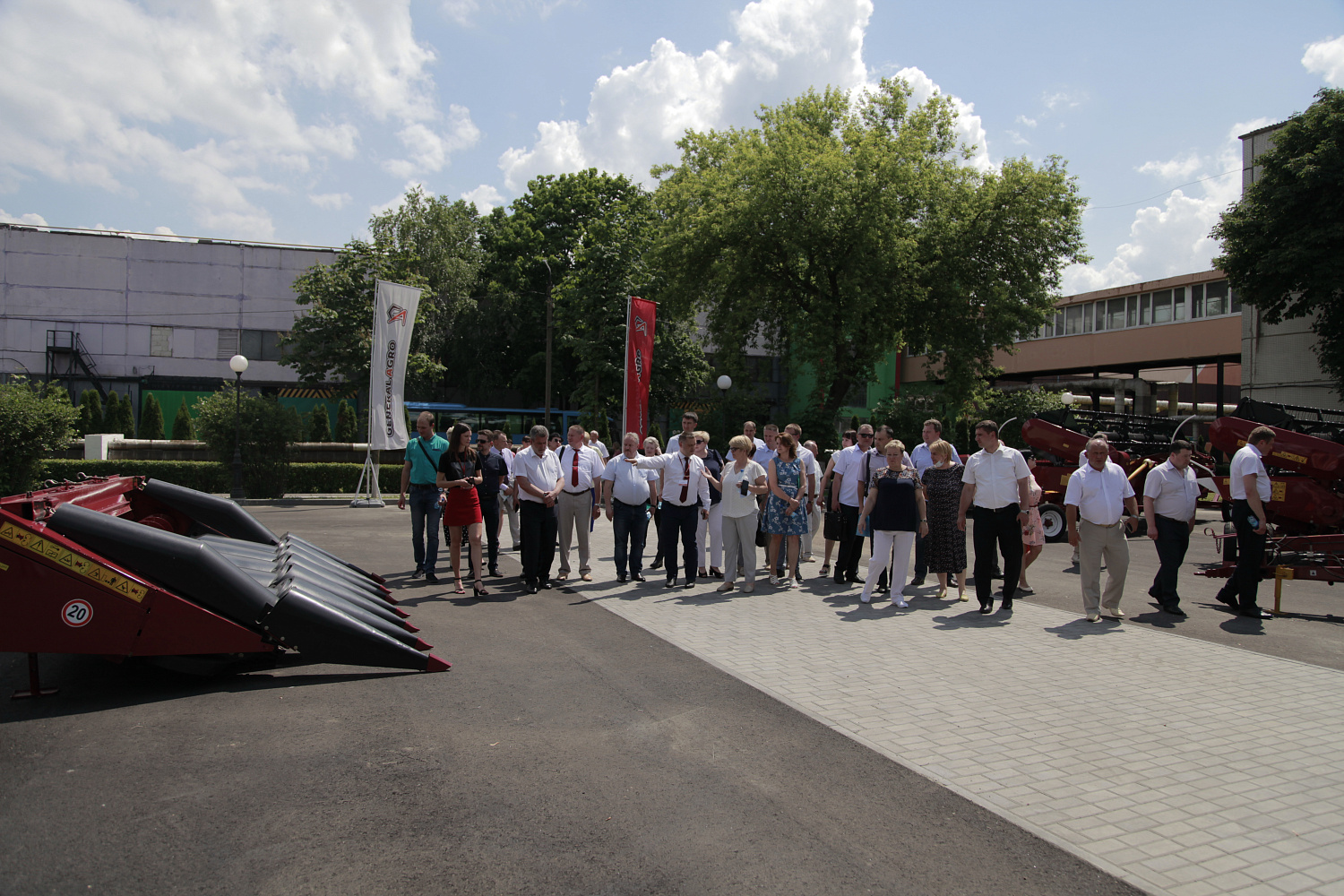 Делегация профсоюза "БЕЛПРОФМАШ"