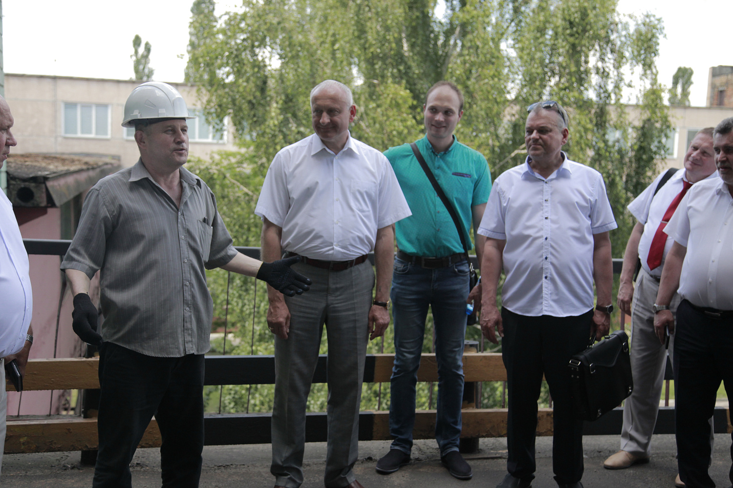 Делегация профсоюза "БЕЛПРОФМАШ"