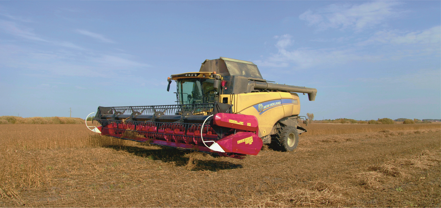 Жатка для уборки сои ЖЗС-7,5-2