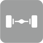 Колея ведущих колёс, мм.: